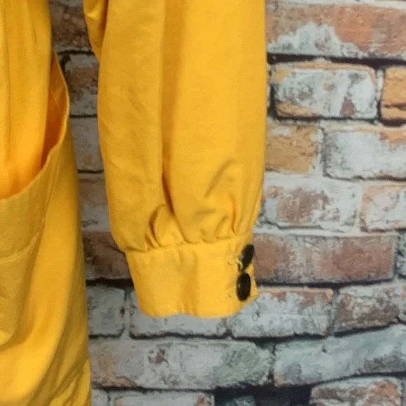 Louis Feraud Yellow jacket Sz 8 - Picture 3 of 7